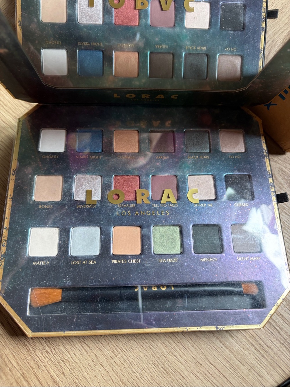 Limited edition, Pirates of the Caribbean collectors palettes. Price for both.